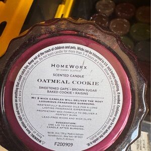 Oatmeal Cookie Scented Candle - Brown